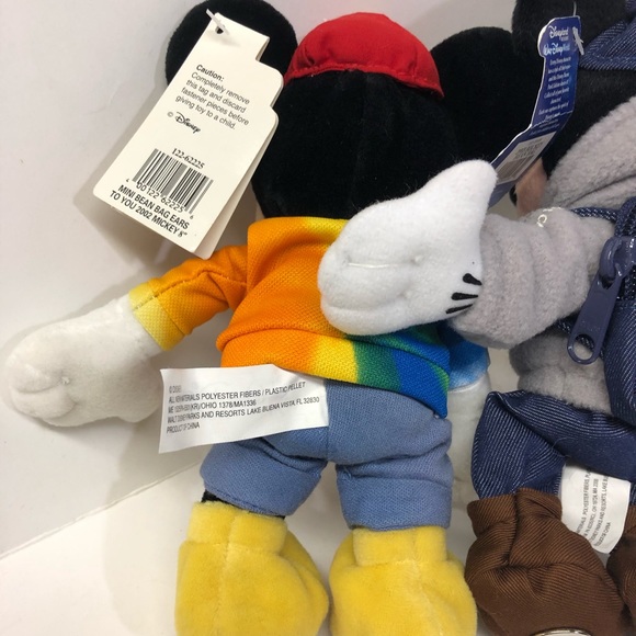 2002/2003 Walt Disney World Mickey Mouse bean bag - Picture 5 of 6